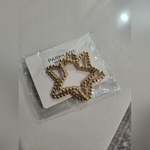 Park Lane Gold Star Earrings